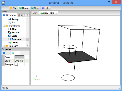 Shaded Box-Base Face