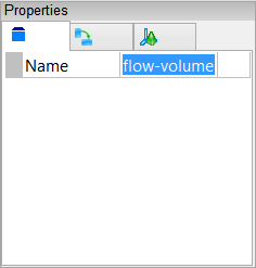 Flow Volume Name Property