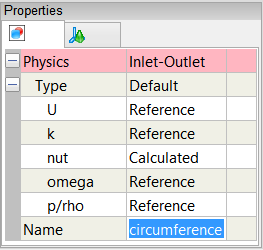 Inlet-Outlet Properties