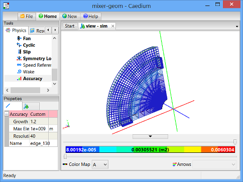 Radial Mesh