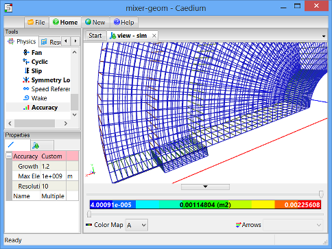 Tangential Mesh