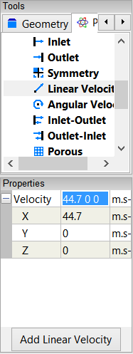 Linear Velocity Properties