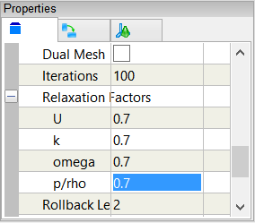 Relaxation Factors