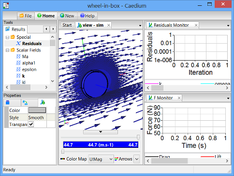 Residuals Monitor