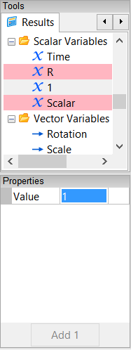 Create Result - 1