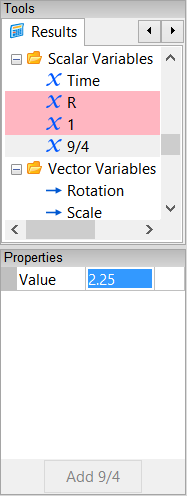 Create Result - 9/4