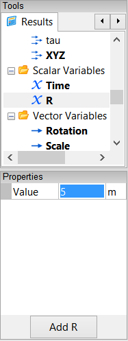 Create Result - R