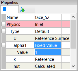 Inlet Properties