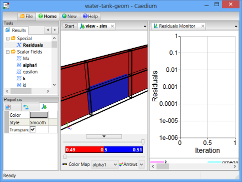 Residuals Monitor