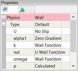 Wall Properties