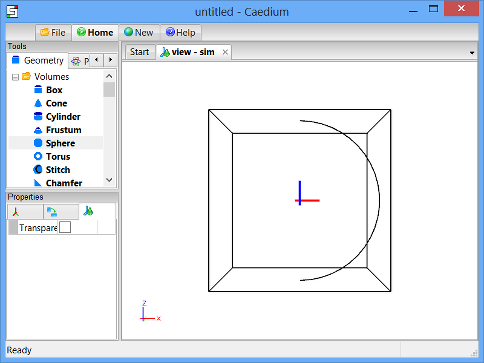 Create a sphere