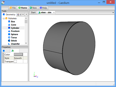 Shaded Cylinder