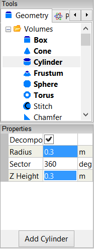 Cylinder Properties